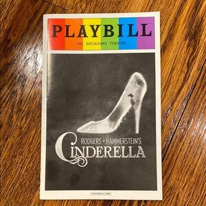 Cinderella on Broadway Pride Playbill - 2014 - Fran Drescher & Carly Rae Jepsen